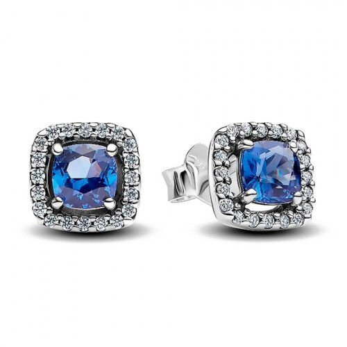 Orecchini Donna Pandora 293551C01 Azzurro Argentato