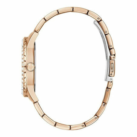 Horloge Dames Guess GW0111L3 Zwart Roos Goud