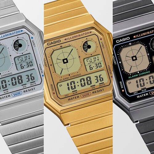 Orologio Uomo Casio A130WEG-9AEF