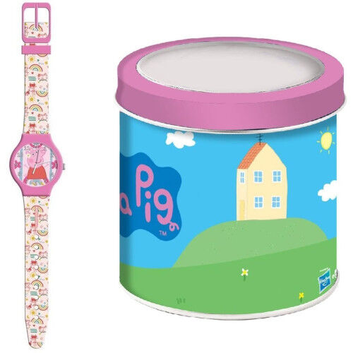 Orologio Bambini Peppa Pig PEPPA PIG - TIN BOX Ø 33 mm