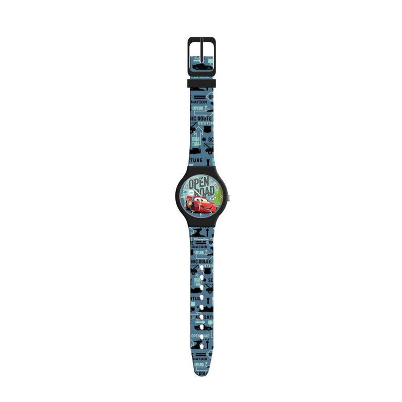 Uhr für Kleinkinder Cars CARS - TIN BOX (Ø 34 mm)