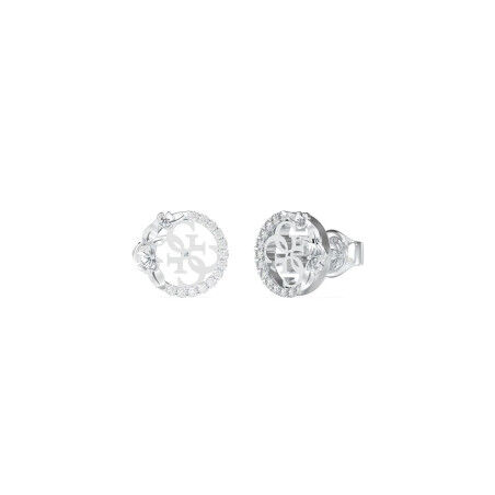 Oorbellen Dames Guess JUBE05041JWRHT-U Zilverkleurig
