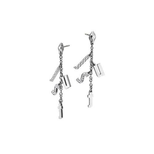 Oorbellen Dames Just Cavalli JCER00300100 Zilverkleurig