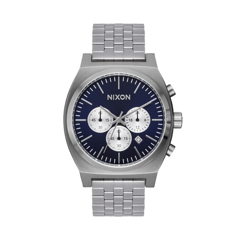 Herrenuhr Nixon TIME TELLER Silberfarben
