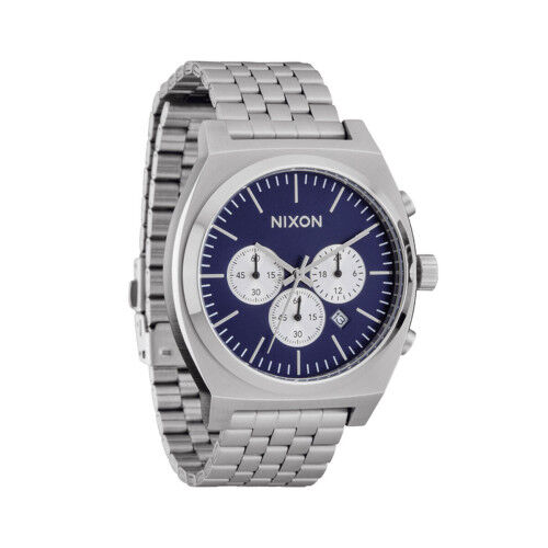 Herrenuhr Nixon TIME TELLER Silberfarben