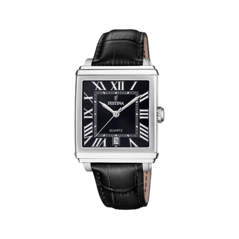 Damenuhr Festina F20681/3 Silberfarben Schwarz