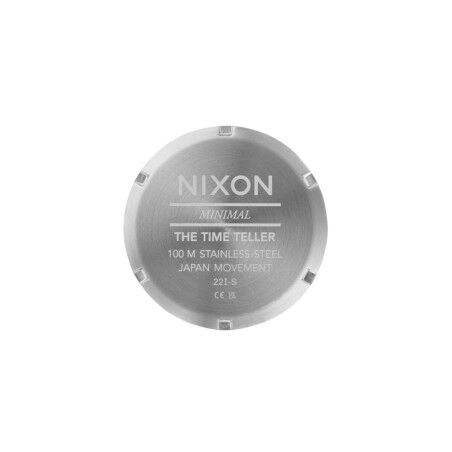 Herrenuhr Nixon TIME TELLER Silberfarben