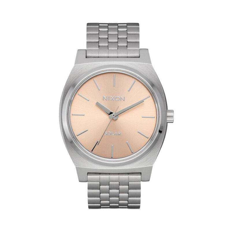 Herrenuhr Nixon TIME TELLER SOLAR Silberfarben