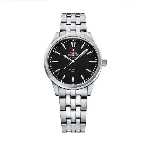 Orologio Uomo Swiss Military Chrono SMP36010.01 Argentato