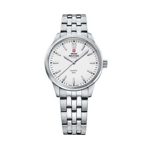 Herrenuhr Swiss Military Chrono SMP36010.02 Silberfarben