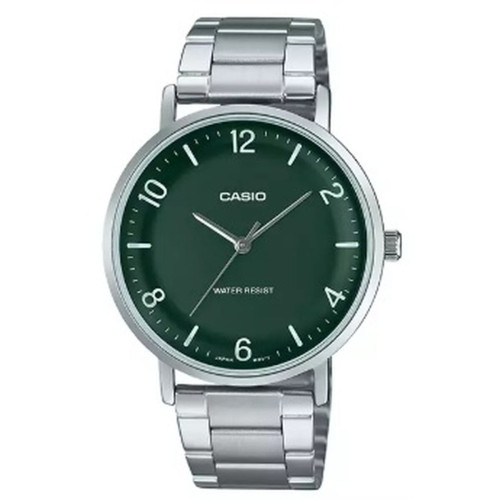 Herrenuhr Casio MINIMAL Silberfarben (Ø 40 mm)