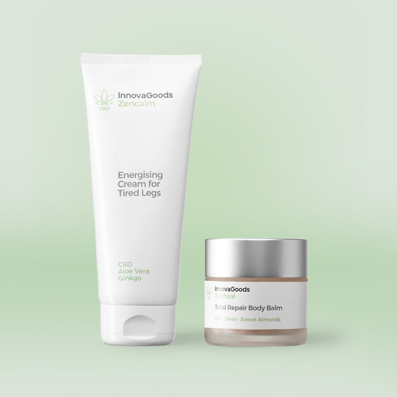 Pack Dúo Reparador CBD InnovaGoods