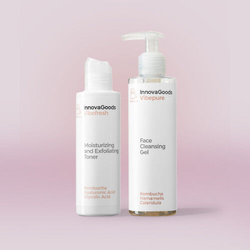 Duopakket gezichtsreiniging Kombucha InnovaGoods