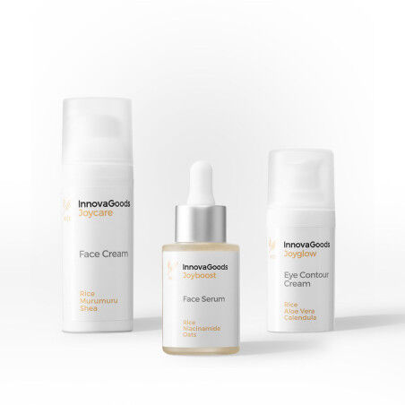 Pack Feuchtigkeitspflege Gesicht Rice InnovaGoods