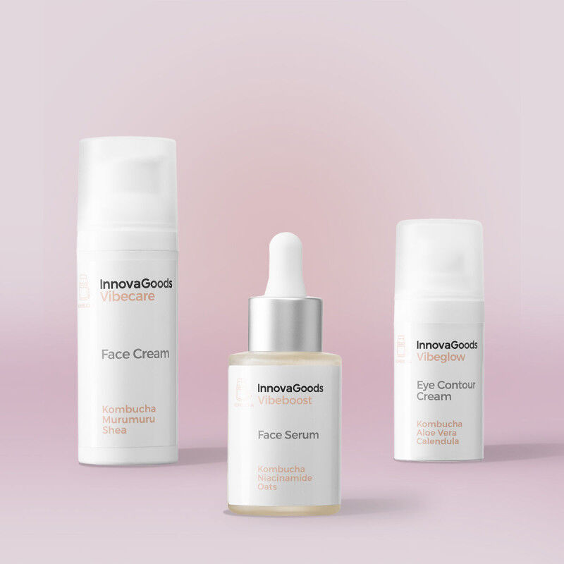 Pack Feuchtigkeitspflege Gesicht Kombucha InnovaGoods