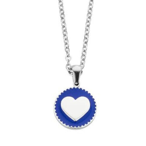 Colgante Mujer CO88 Collection 8CN-26048 Plateado Azul