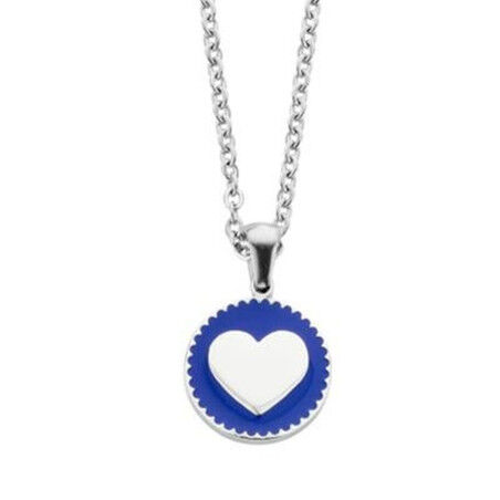 Hanger Dames CO88 Collection 8CN-26048 Zilverkleurig Blauw