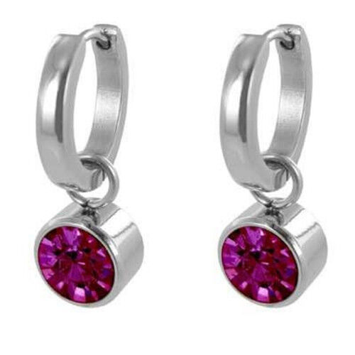 Orecchini Donna CO88 Collection 8CE-60005 Argentato Fucsia