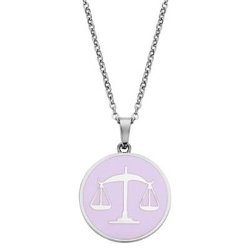 Ladies' Pendant CO88 Collection 8CN-26094 Silver Pink