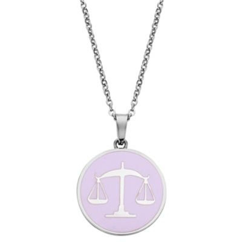 Hanger Dames CO88 Collection 8CN-26094 Zilverkleurig Roze