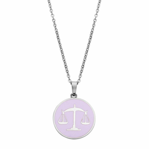 Damenanhänger CO88 Collection 8CN-26094 Silberfarben Rosa