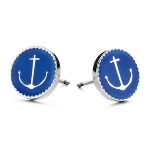 Oorbellen Dames CO88 Collection 8CE-70026 Blauw Zilverkleurig