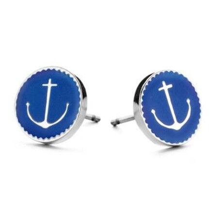 Oorbellen Dames CO88 Collection 8CE-70026 Blauw Zilverkleurig