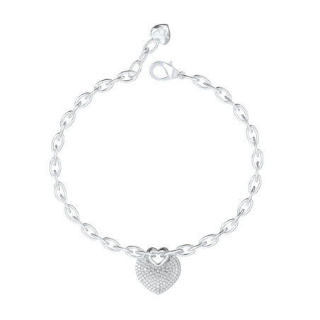 Bracciale Donna Guess JUBB05214JWRHS Argentato