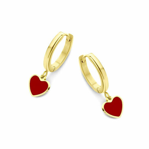 Orecchini Donna CO88 Collection 8CE-70103 Dorato Rosso
