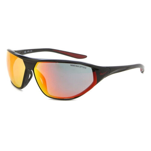 Zonnebril Uniseks Nike AERO SWIFT BLACK RED MIRROR