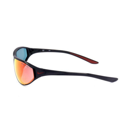 Zonnebril Uniseks Nike AERO SWIFT BLACK RED MIRROR