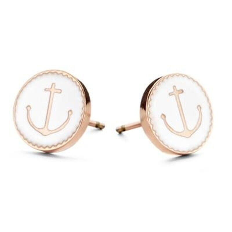 Oorbellen Dames CO88 Collection 8CE-70020 Wit Roze goud