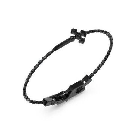 Armband Heren Guess JUMB04026JWBKS Zwart