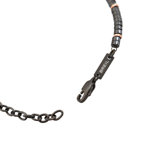 Pulsera Hombre Breil TJ3640 Plata de ley 925 Negro