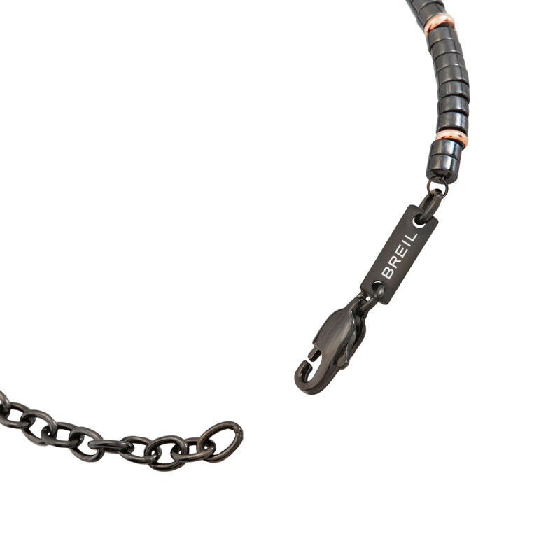 Men's Bracelet Breil TJ3640 Sterling silver 925 Black