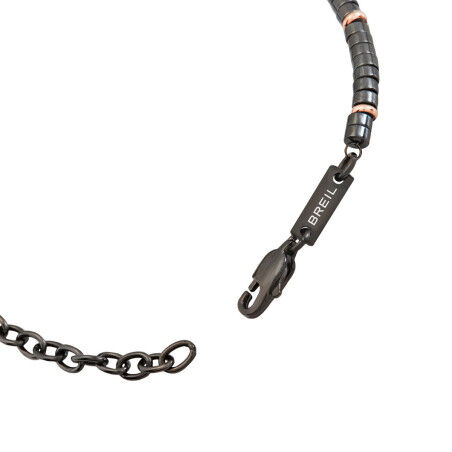 Pulsera Hombre Breil TJ3640 Plata de ley 925 Negro