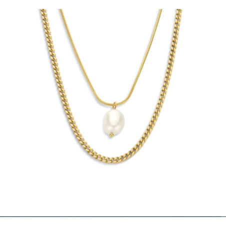 Damenhalskette CO88 Collection 8CN-26272 Gold