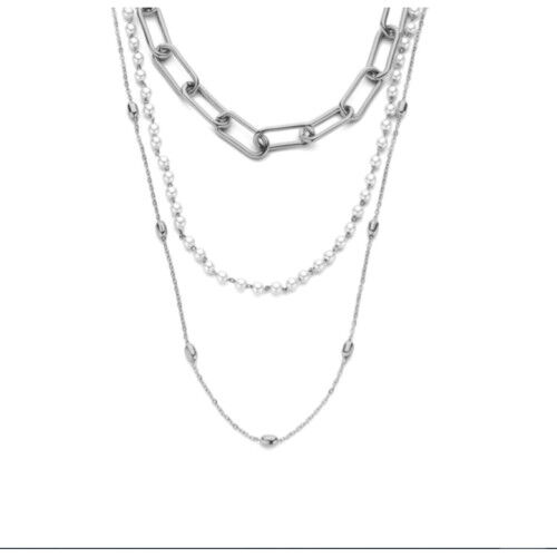 Ketting Dames CO88 Collection 8CN-26265 Zilverkleurig