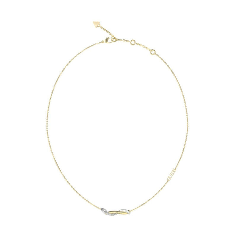 Ketting Dames Guess JUBN05066JWYGRHT-U Zilverkleurig
