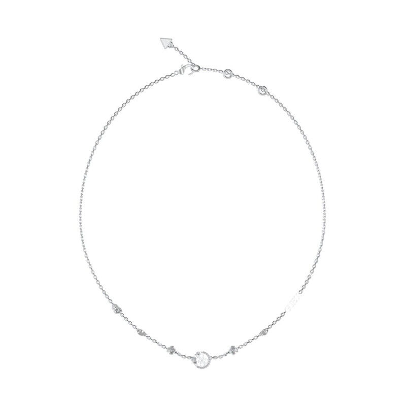 Collana Donna Guess JUBN05038JWRHT-U Argentato