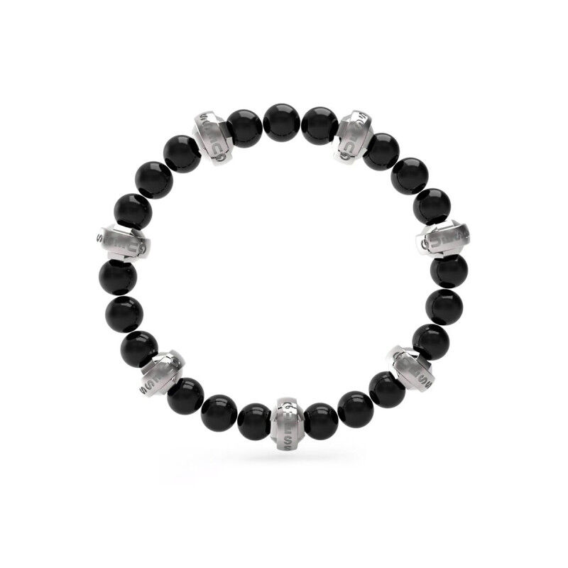 Armband Heren Guess JUMB04057JWSTBKT-U Zwart
