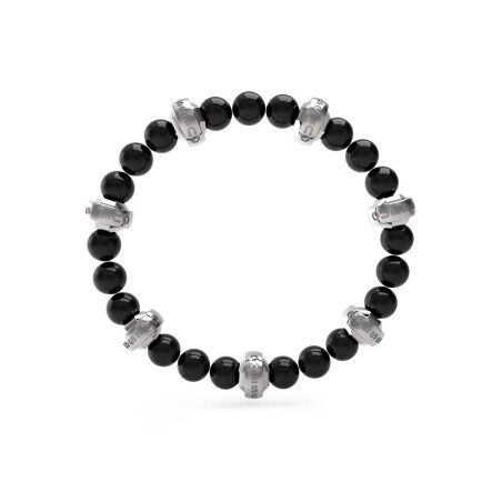 Men's Bracelet Guess JUMB04057JWSTBKT-U Black