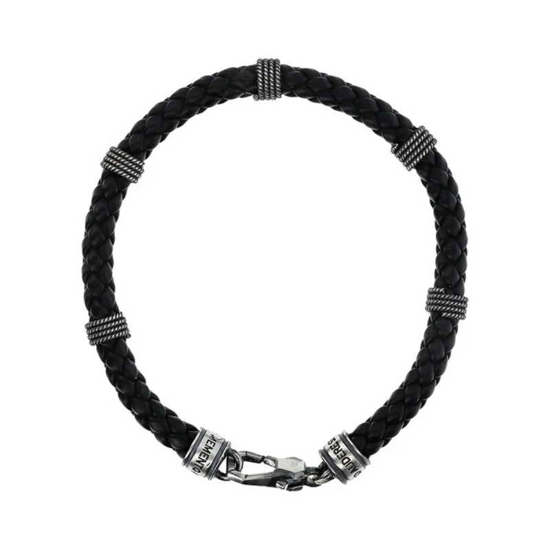 Bracciale Uomo Albert M. WSOX00605.BLK