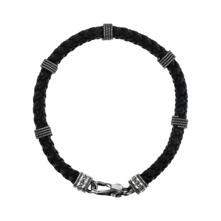 Bracciale Uomo Albert M. WSOX00605.BLK