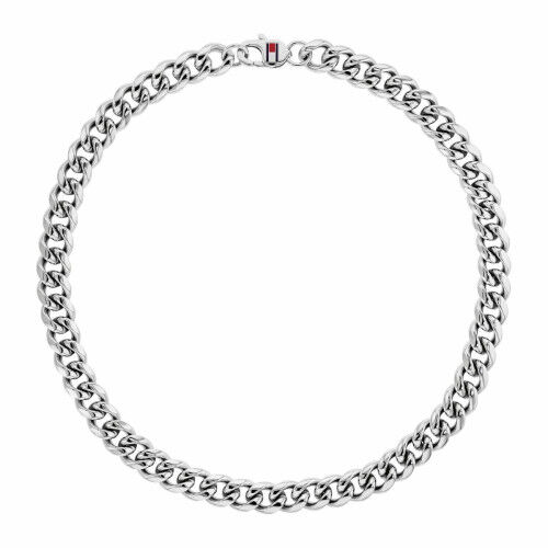 Ketting Heren Tommy Hilfiger WILD Zilverkleurig